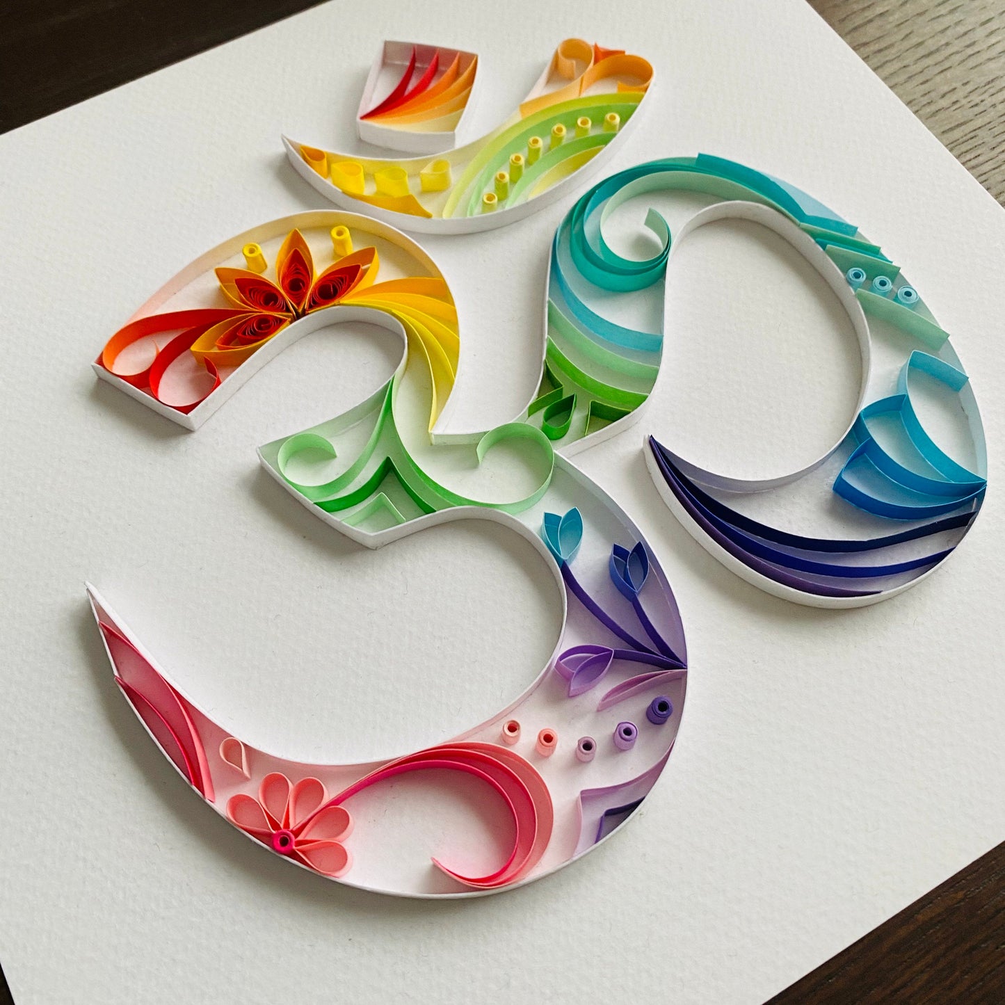 Rainbow Aum (Om)