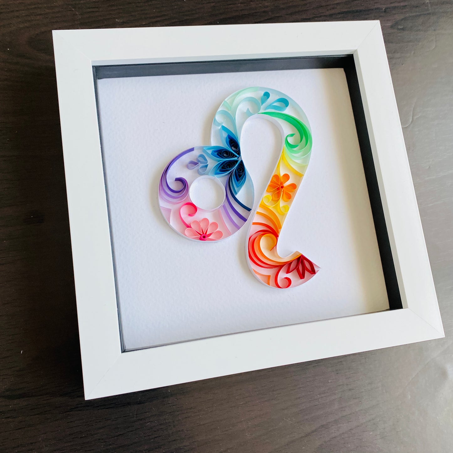 Leo - Rainbow Zodiac star sign