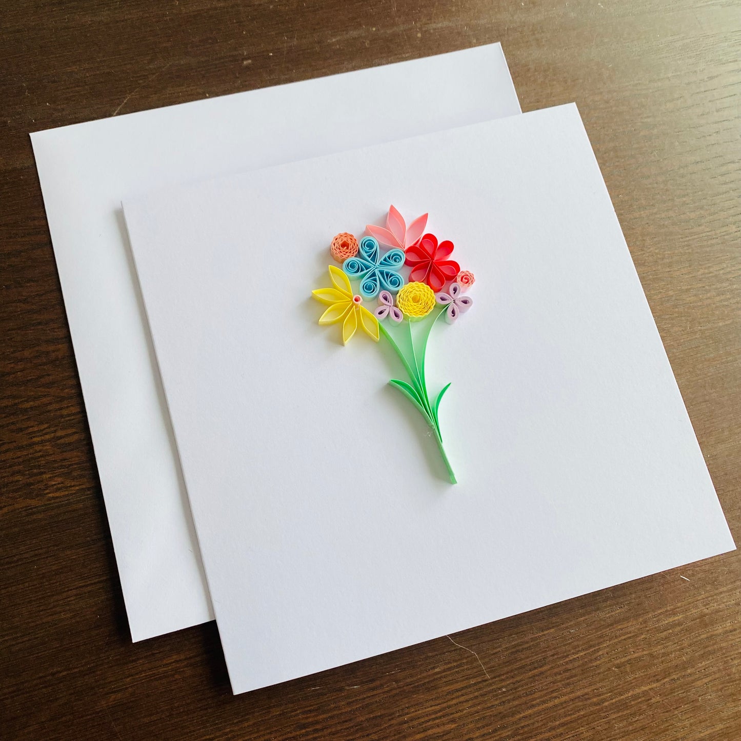 Flower Bouquet Card