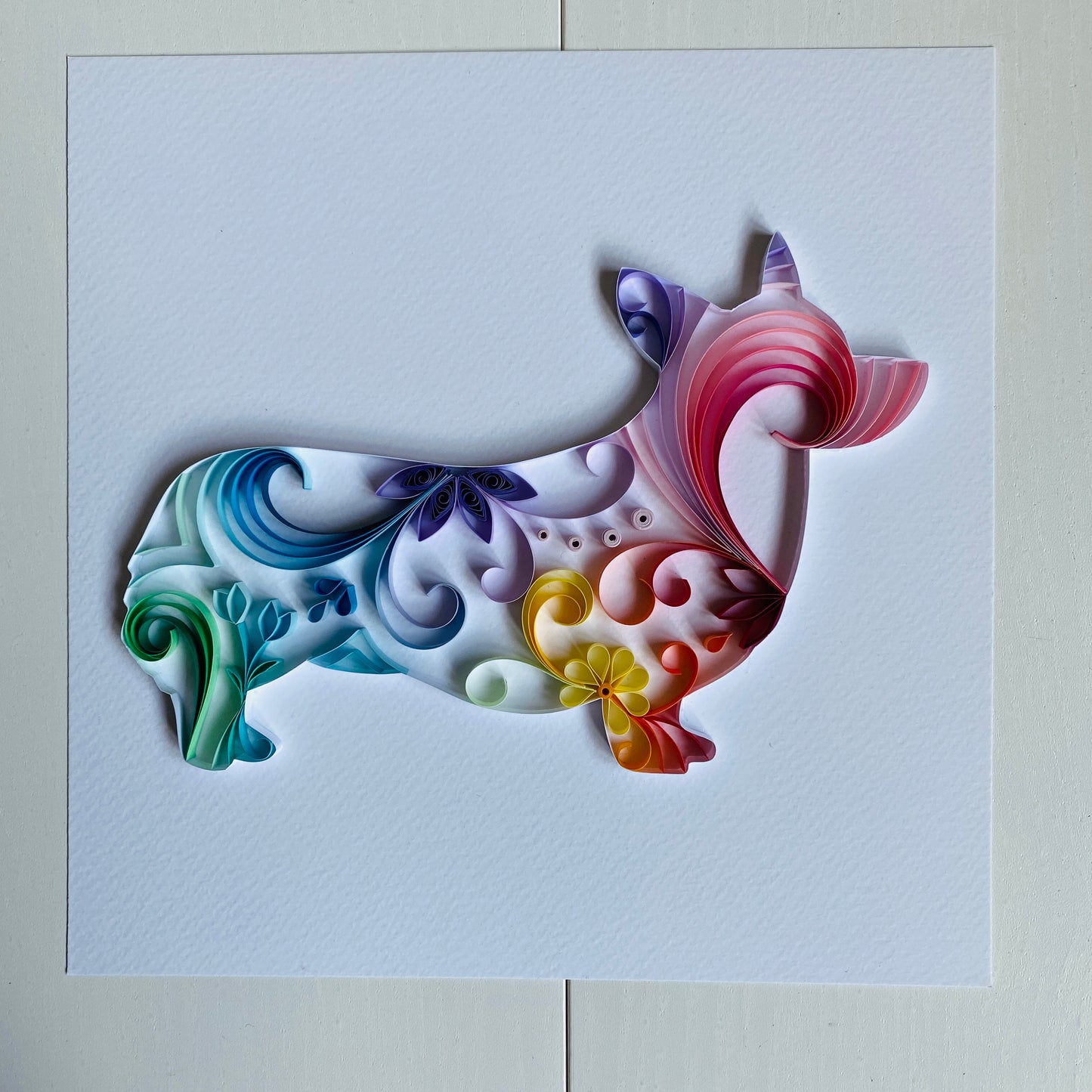 Rainbow Dog