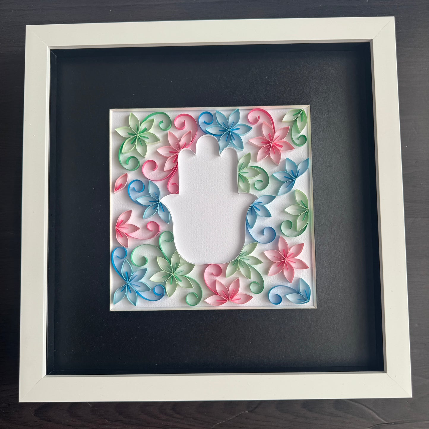 Floral Hamsa Hand
