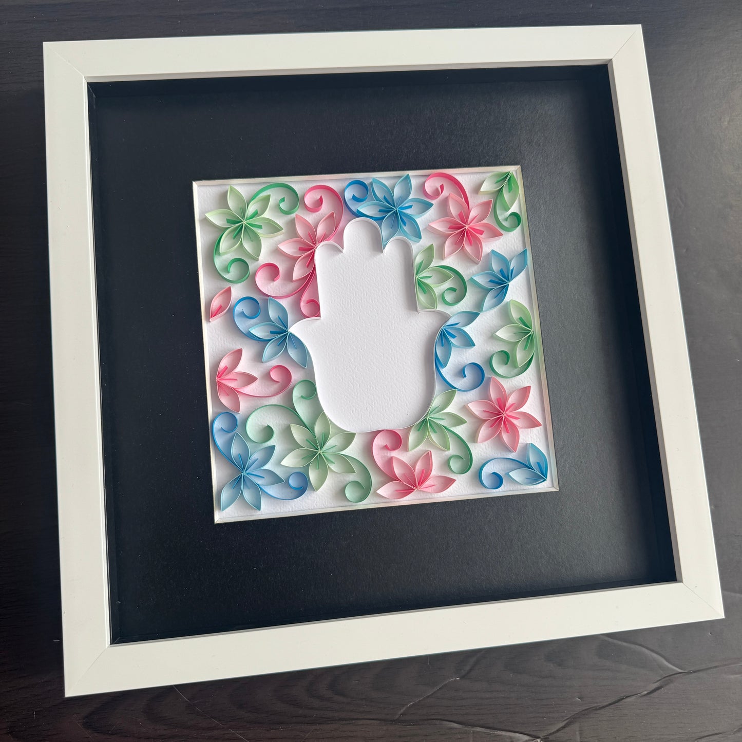 Floral Hamsa Hand