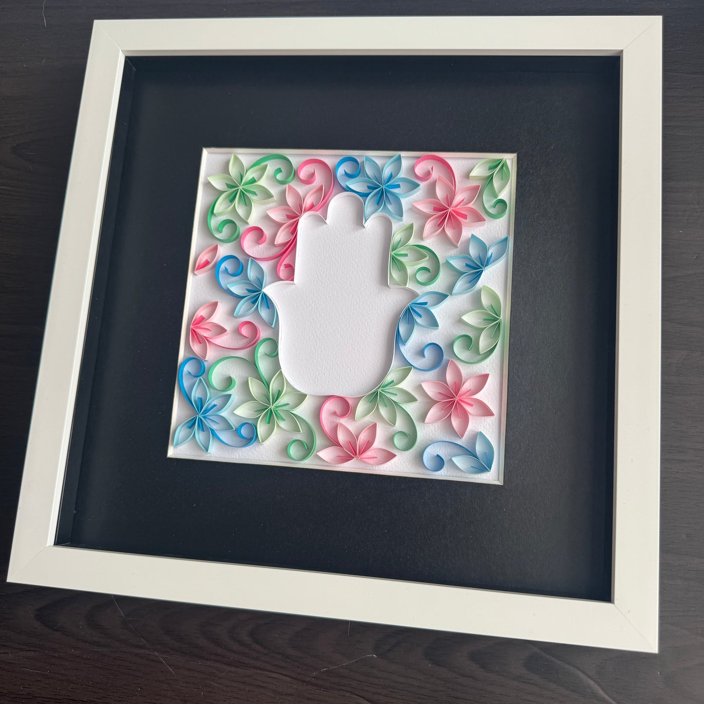 Floral Hamsa Hand
