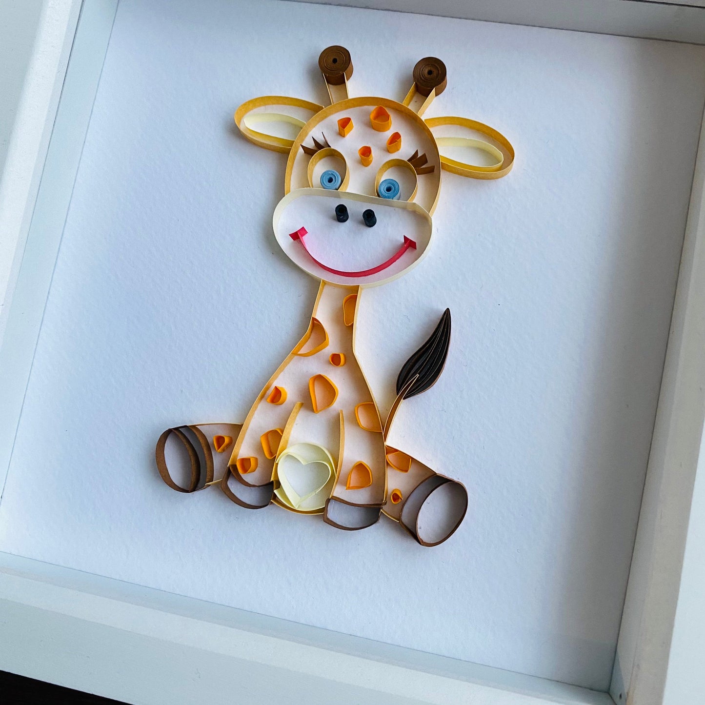 Quilled Cute Giraffe