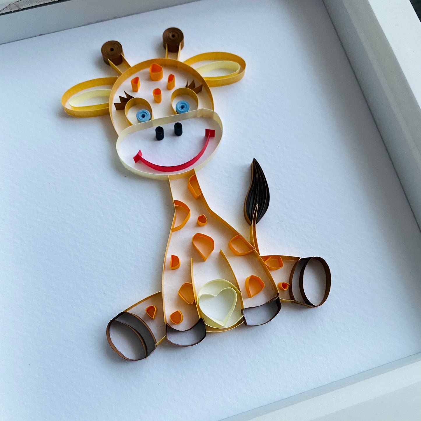 Quilled Cute Giraffe