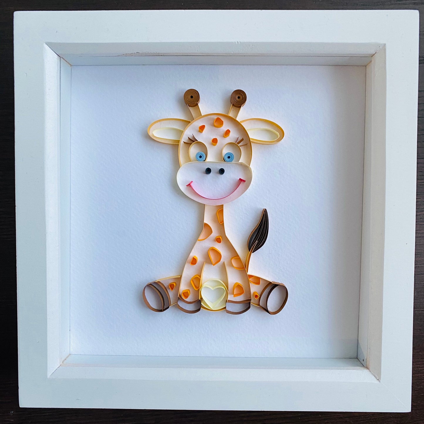 Quilled Cute Giraffe