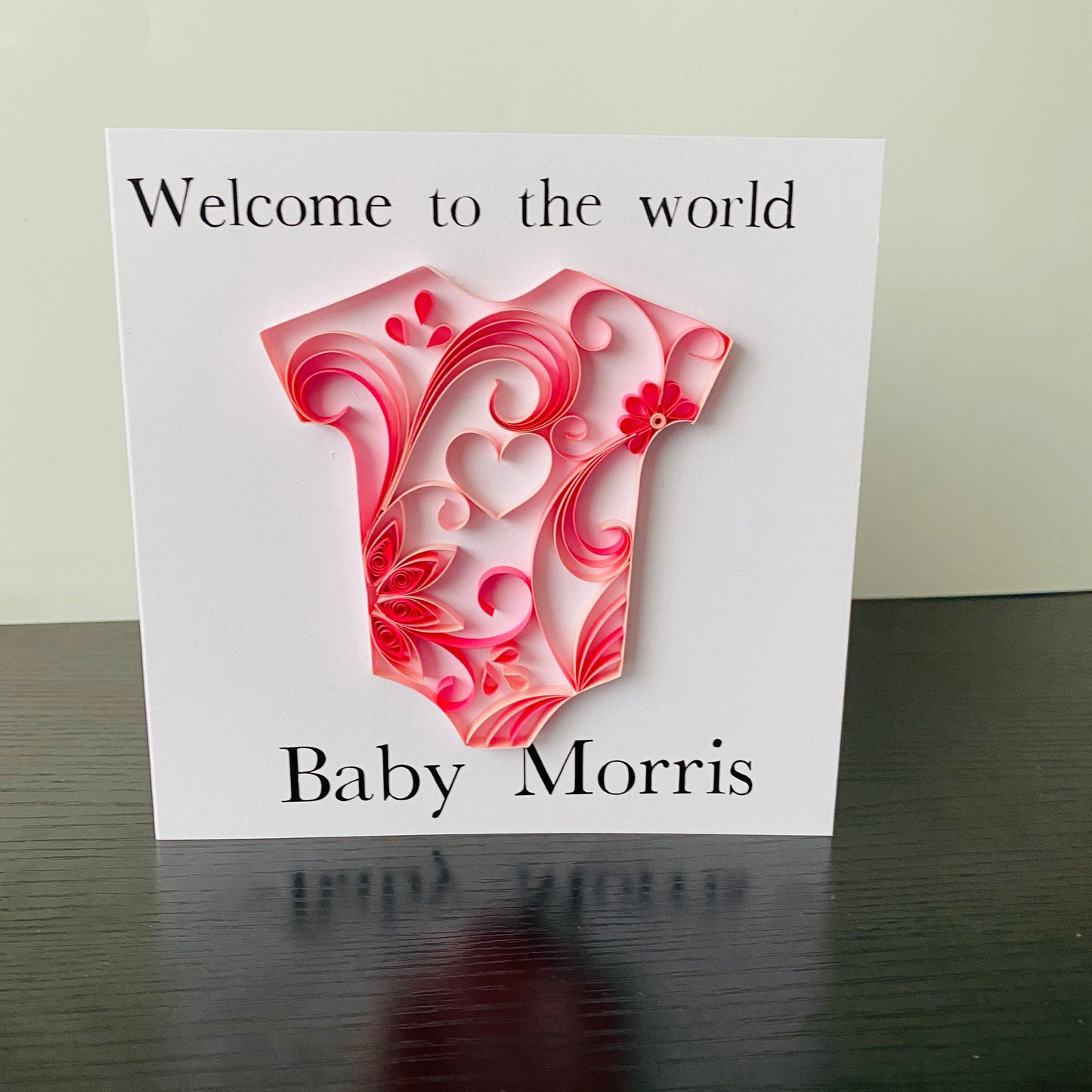 Personalised New Baby Card