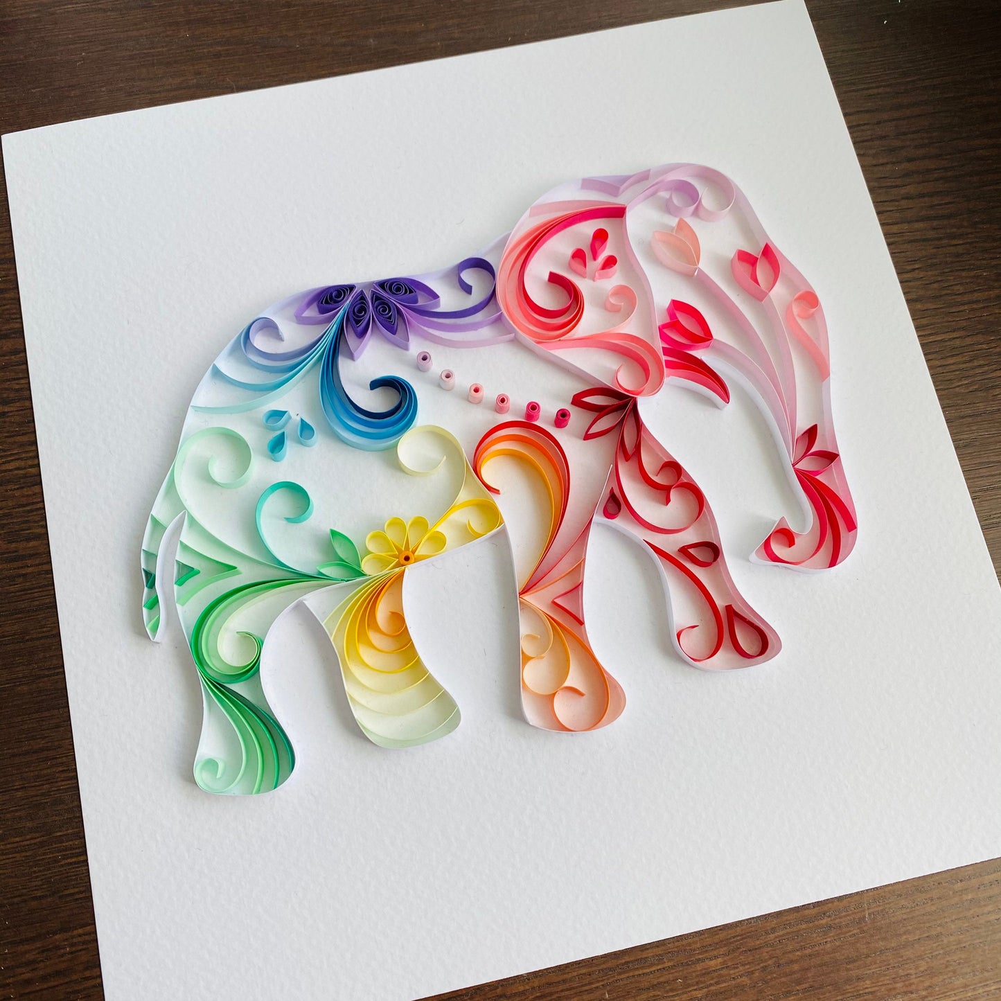 Rainbow Elephant