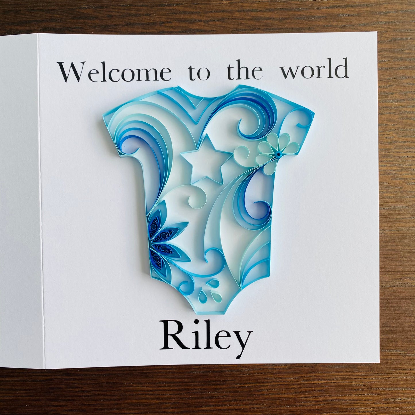 Personalised New Baby Card