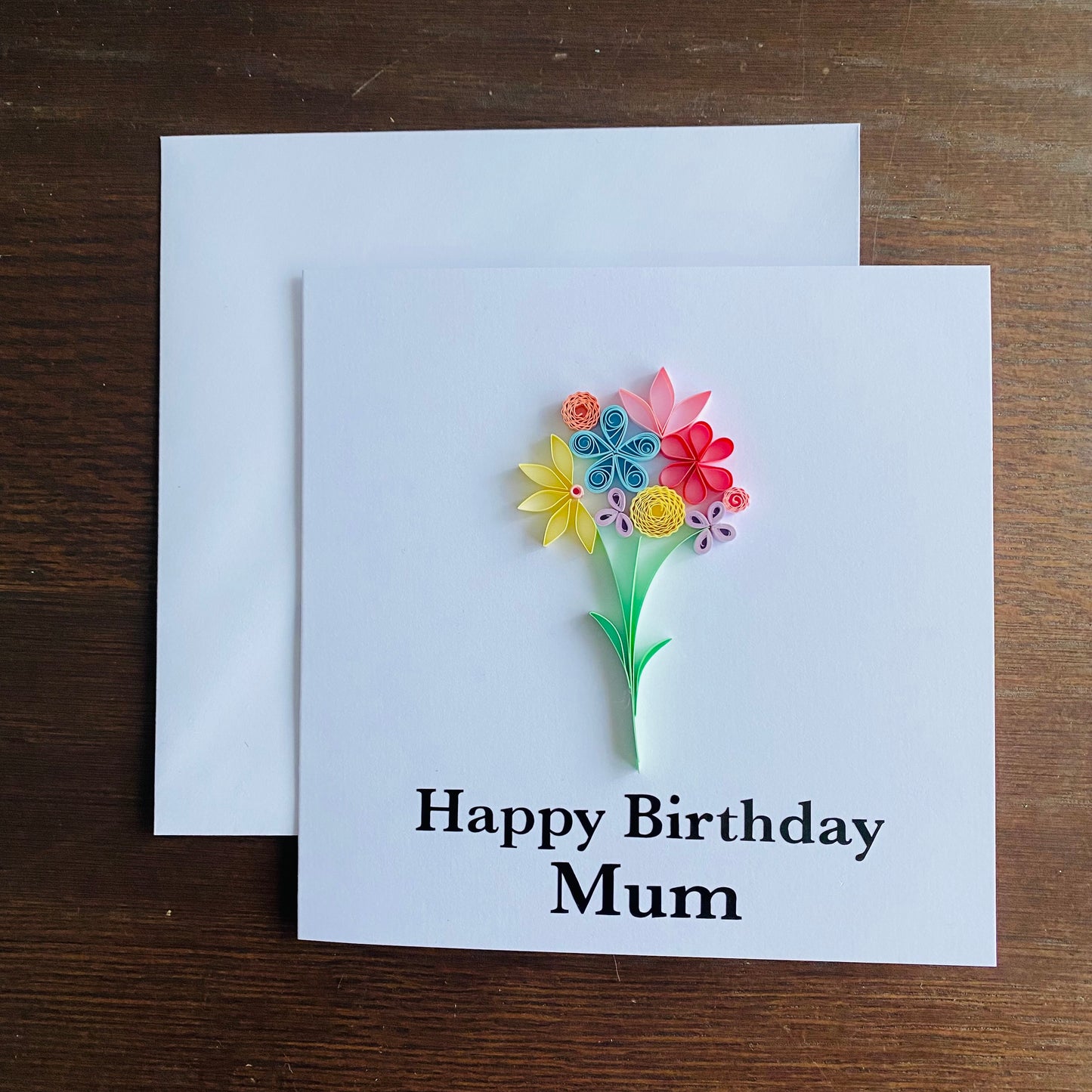 Flower Bouquet Card